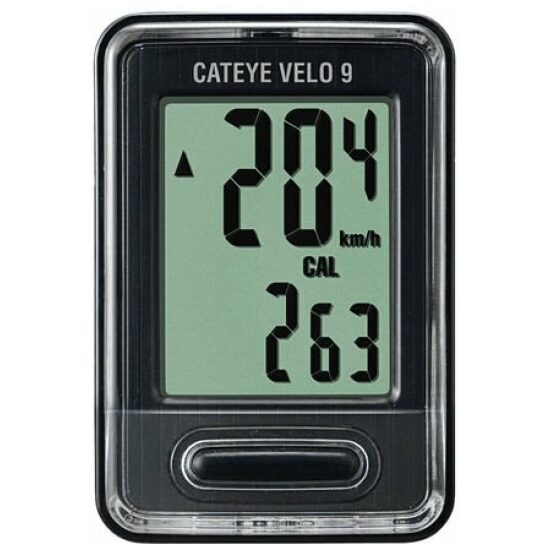 Cateye Velo 9 / CC-VL820 Zwart