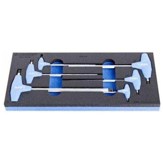 Unior Inlay Gereedschapwagen Zilver/blauw - Afbeelding 5