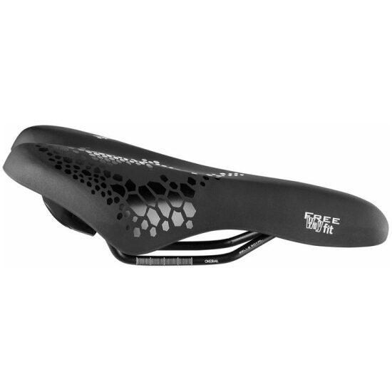 Selle Royal ZADEL SR 8V99UR FREEWAY FIT ATHLETIC UNI ZW Zwart