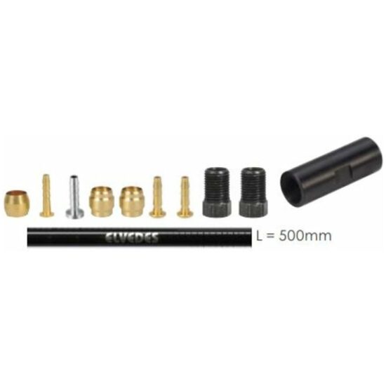 Elvedes Remdeel ELV LEIDING EXTENSION KIT SHIMANO Zwart