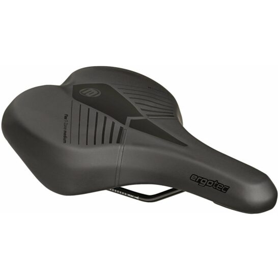 Humpert Zadel Uni Ergo ES Comfort M Medium (zitbot 12/14cm) Flex T-Zone ZWART