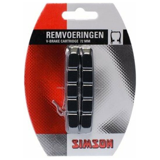 Simson Remvoeringen voor V-brake 2 stuks Cartridge systeem shimano comp 01