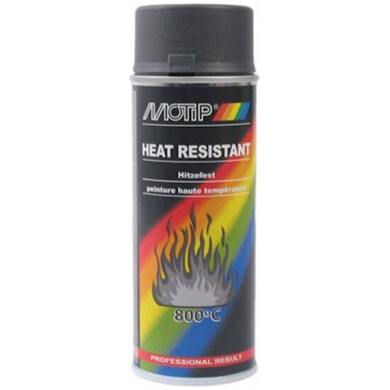 Motip Heat resistant lacquer Zwart