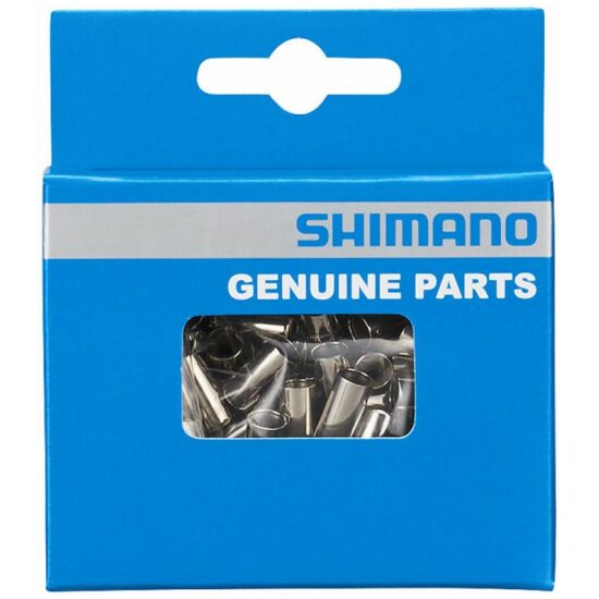 Shimano Kabeldeel eindhuls 1.6mm Shim alu p/stuk (wp100) Y62098040 ZILVER