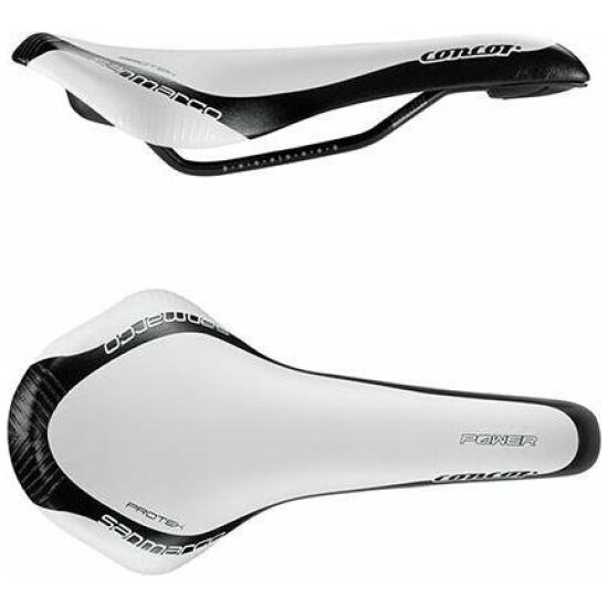 Selle San Marco ZADEL SM CONCOR DYNAMIC PROTEK WI/ZW WIT/ZWART