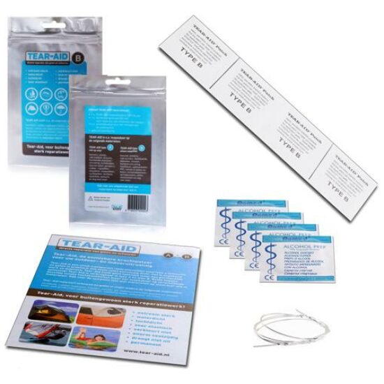 Merkloos TEAR AID REPARATIE KIT TYPE A