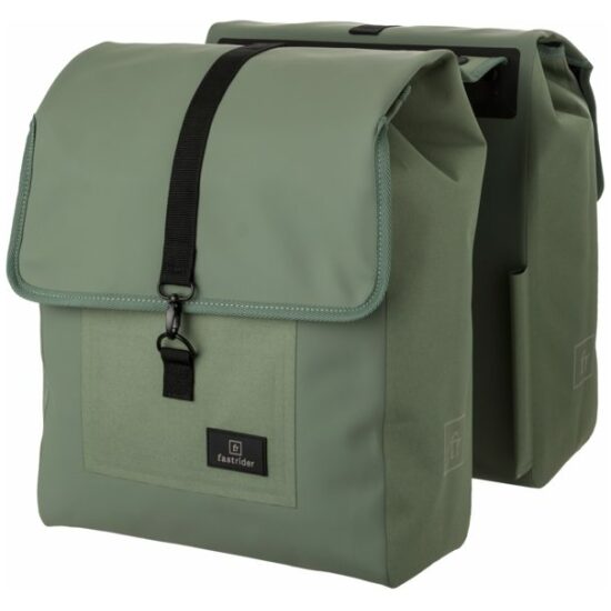 Fastrider Tas Dubbel FR Jaxx waterproof eucalyptus 28ltr 30x36x13 20110906-588 Groen