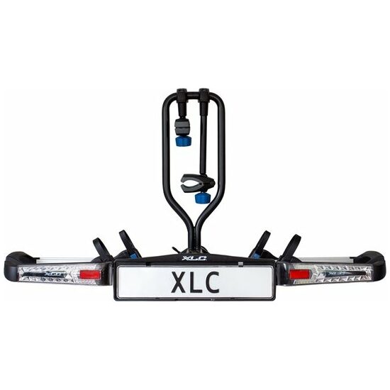 Xlc Fietsdrager trekhaak 2F Azura Easy WT Led framebev Zwart/Zilver