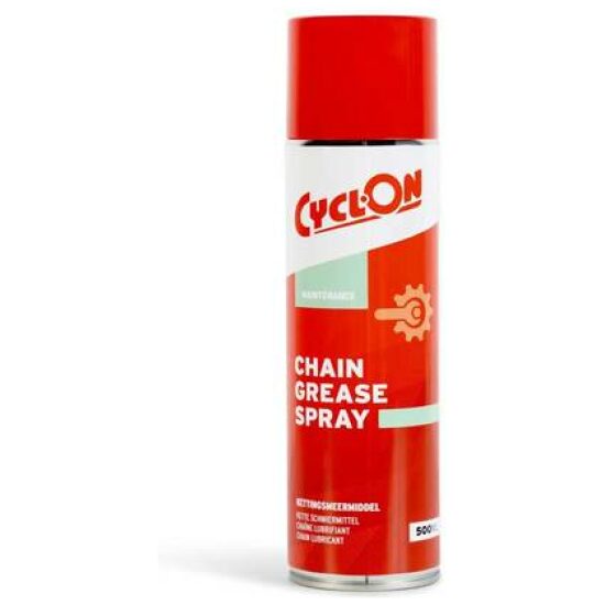 Cyclon Kettingvet Cycl Chain Grease spray 500ml 20301 GRIJS