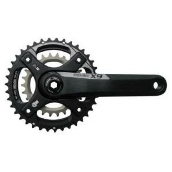 Sram Crank r+l x9 39-26tds bb30 175mm incl l Grijs