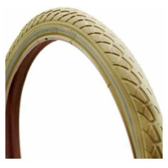 Deli Tire Buitenband 20x1.75 47-406 Deli SA-206 creme m/refl WIT