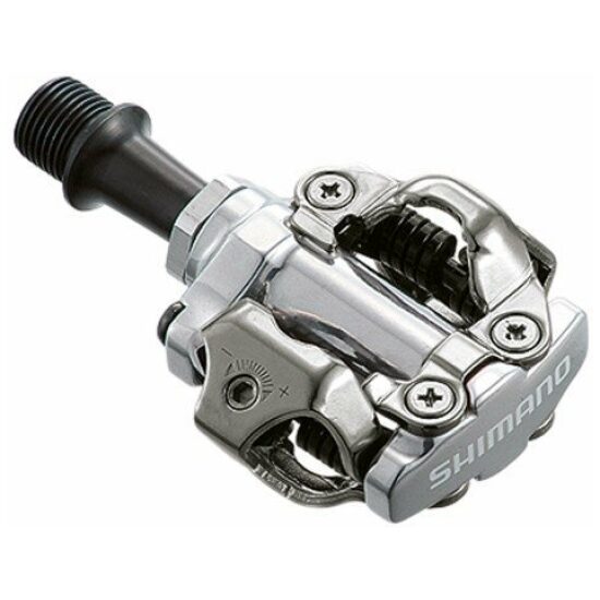 Shimano Pedalen ATB SPD Shim PD-M540 m/plaatjes SH51 zilver Zilver/Zwart