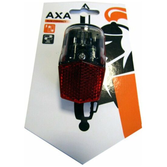 Axa Achterlicht batt Run compact 1Led spatb.bev Zwart - Afbeelding 2