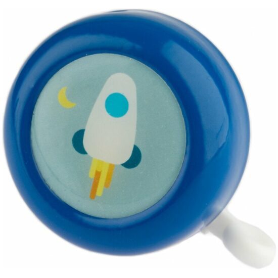 Pex Fietsbel kind kids Rocket Blauw - Afbeelding 2