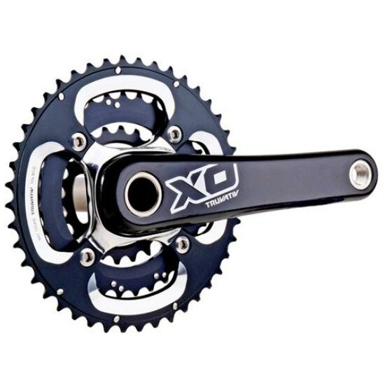 Sram CRANKSTEL X0 GXP 10V CB 175 22/33/44 SILVER ZWART