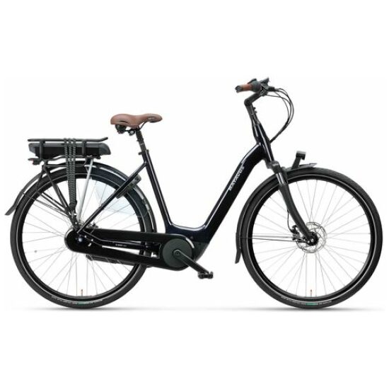 Batavus Finez E-go Active Plus N8 Li 142 Dark Imperialblue (glans) Lage instap - Afbeelding 3