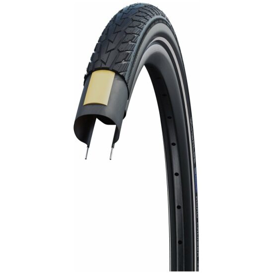 Schwalbe Buitenband 28x1.60 Schw RoadCruiser HS484 KGuard coffee/zwart Zwart/Coffee