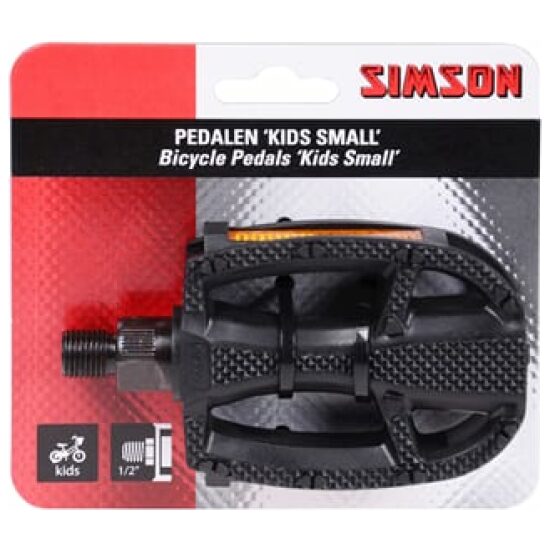 Simson Pedalen 1/2 Kind Kids small zwart 021809 - Afbeelding 2