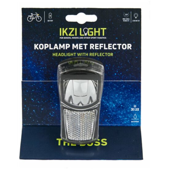 Ikzi Koplamp batt 1Led The Boss 30lux 1434700