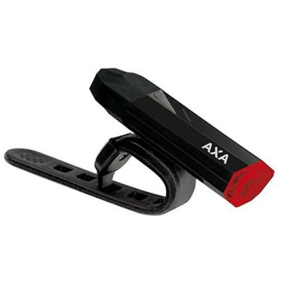 Axa Lamp a led batterij sport high power usb oplaa Zwart