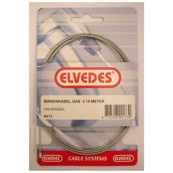 Elvedes Xlc Kabel bromf Univ GAS binnen 2.15m x 1.2mm staal XLC 6413