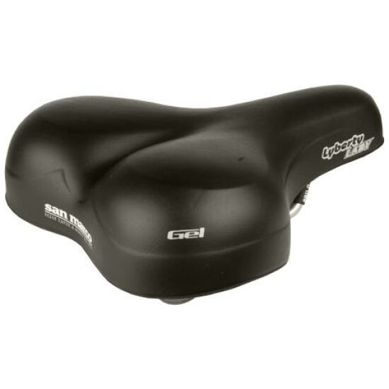 Selle San Marco ZADEL SM LYBERTY GLAMOUR GEL KRT ZWART