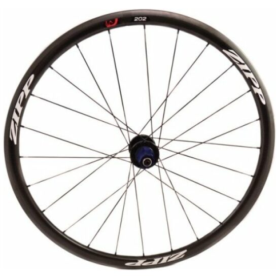 Zipp Wiel a 202 carbon clincher 24 spk campa body Zwart