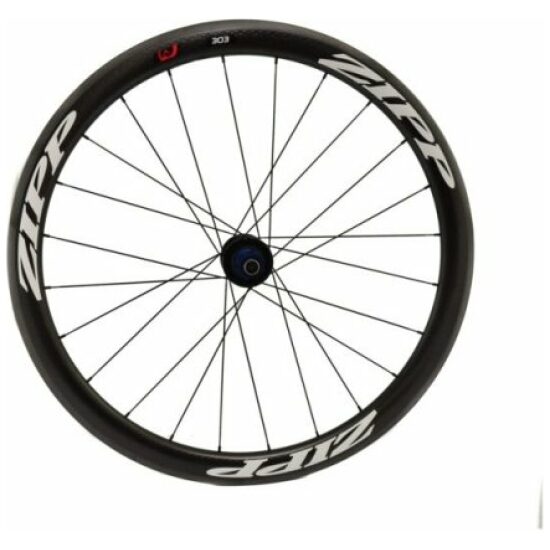 Zipp Wiel a 303 carbon clincher 24 spk campa body Zwart