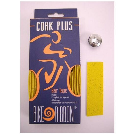 Bike Ribbon CORK PLUS GEEL