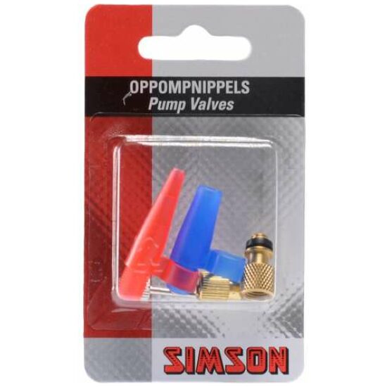 Simson Pomp-nippelset Luchtbed, bal, AV, contra 020509 - Afbeelding 2