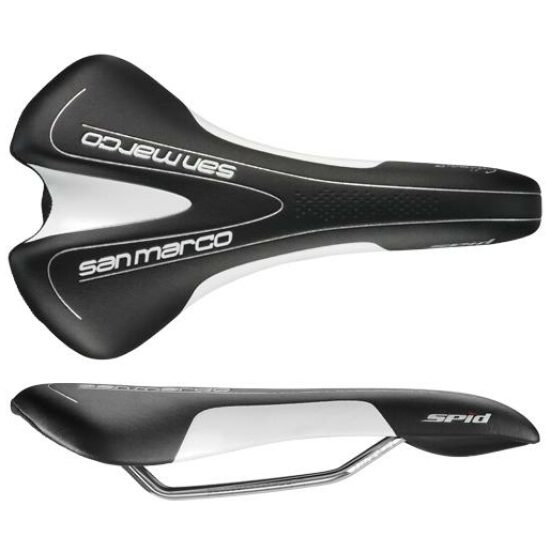 Selle San Marco ZADEL SM SPID GLAMOUR ZW/WI ZWART/WIT