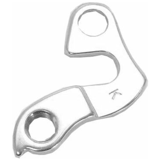 Batavus DERAILLEUR PAD HAAK ALUMINIUM ZILVER