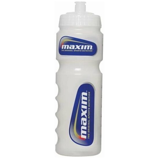 Maxim Bidon 0.75ltr , blauw logo Transparant