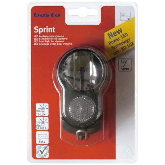 Basta KOPLAMP SPRINT LED DYN KB KRT ZWART