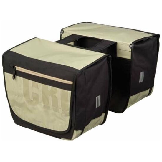 Cordo Tas dubbel crd large beige Geel