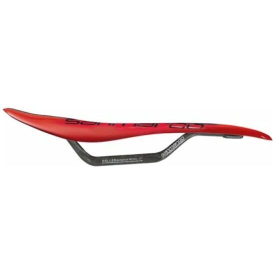 Selle San Marco ZADEL SM ASPIDE SUPERLEGGERA RACING TEAM RO/ZW ROOD/ZWART