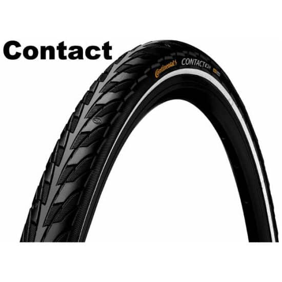 Continental Buitenband 28x11/8 Conti Contact SafetyPlus Zwart