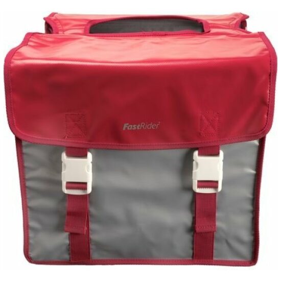 Fast Rider Tas dubbel FR 96308 Multi tarpaulin rood/zilver 35ltr 31.5x37x15 20096308