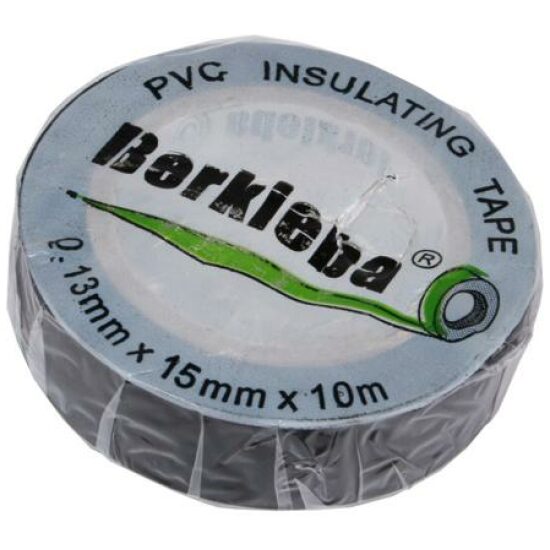 Berkleba TAPE PVC ZWART 15X10MT ROL