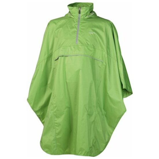 Agu Regenponcho Track groen one size 432223