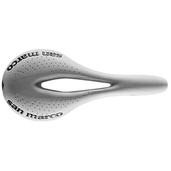 Selle San Marco ZADEL SM 2011 ZONCOLAN RACING ARROWHEAD WI/ZW WIT / ZWART