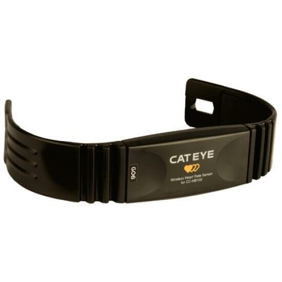 Cateye COMPD CAT BORSTBAND M/SENSOR HB100 ZWART