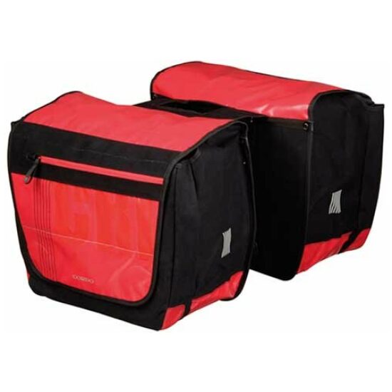 Cordo Tas dubbel crd large Rood