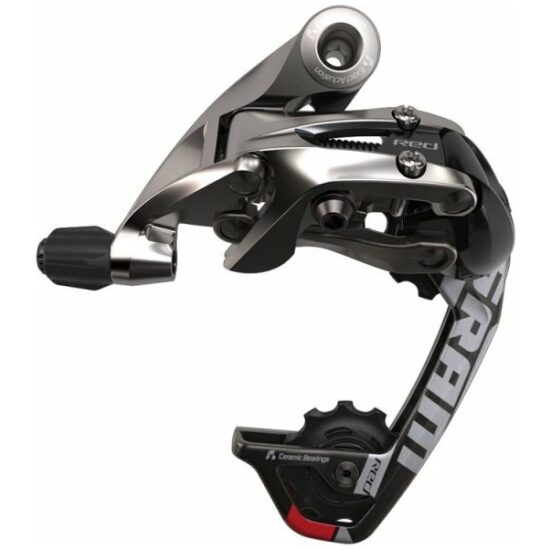 Sram DERAILLEUR A NEW RED WIFLI 10V MEDIUM CAGE Zilver/Zwart