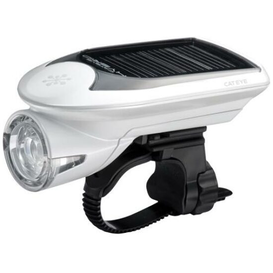 Cateye KOPLAMP CAT EL020 HYBRID LED BATT ZON STUUR WIT