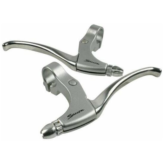 Saccon Remgr.set fiets L76R/L52L zilver/grijs Nexus