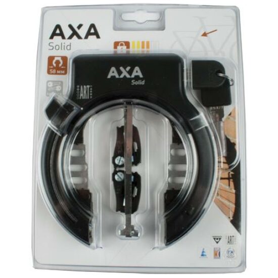 Axa Slot ring solid xl blister art2 Zwart