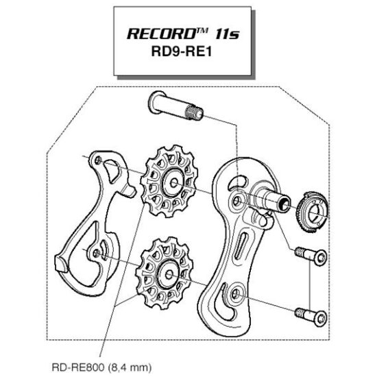 Campagnolo RECORD ZWART - Afbeelding 8