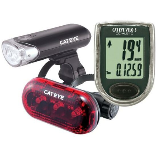 Cateye VELO5 5FUNCTIES VOOR 3LED