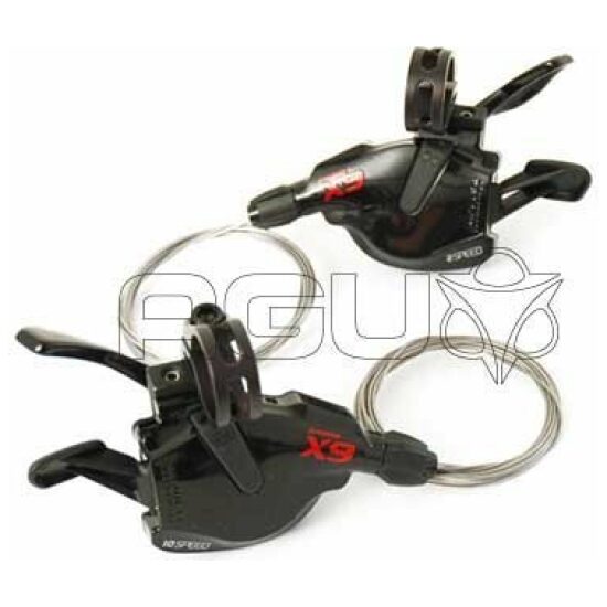 Sram VERSTELLERSET X9 TRIGGER 10V 2X10 RED ROOD